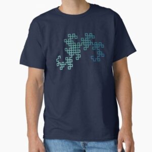 Dragon Curve Fractal - 8 Steps Gradient