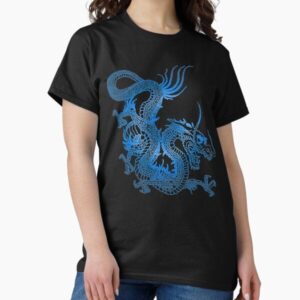 Blue Chinese Dragon