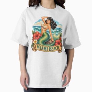 Miami pinup mermaid