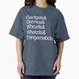 Gadgets and Gizmos White Font