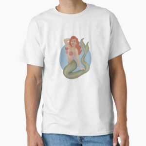 Vintage Mermaid - Pastel Blue