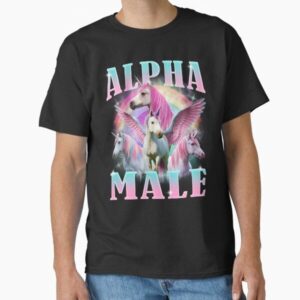 Alpha Male Unicorn Funny Meme