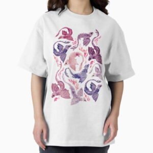 Dragon fire pink & purple